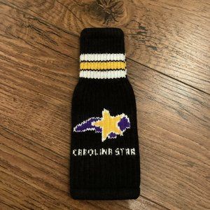 Freaker USA Knit Sock Bottle Koozie Holder East Carolina ECU Carolina Star